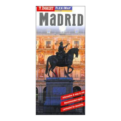 Madrid laminált térkép - Insight