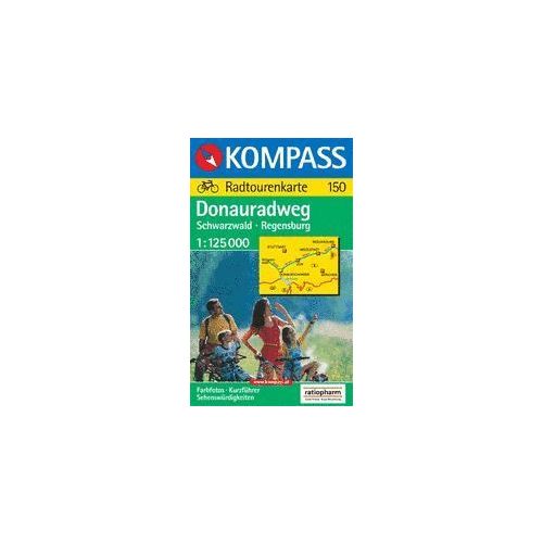 Donau-Radweg: Schwarzwald-Regensburg - Kompass RWK 150 