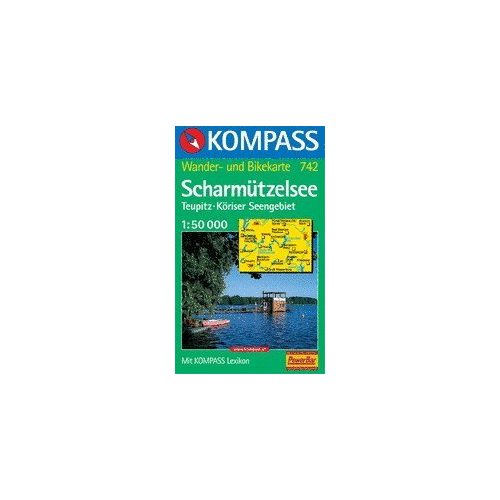 WK 742 Scharmützelsee - Teupitz - Köriser Seengebiet - KOMPASS 