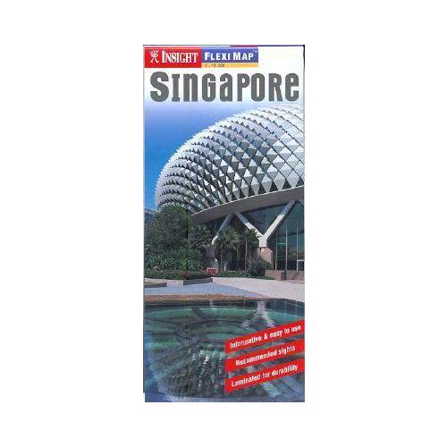 Singapore laminált térkép - Insight