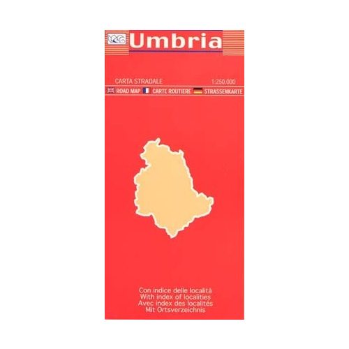 Umbria autótérkép - LAC