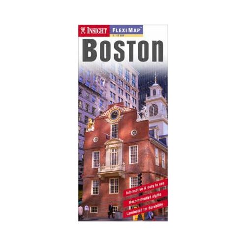 Boston laminált térkép - Insight