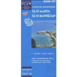 Ile St-Martin / Ile St-Barthélemy - IGN 4606GT