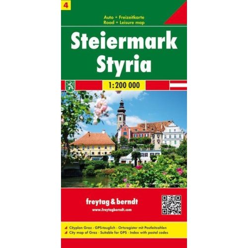 Styria, travel map - Freytag-Berndt