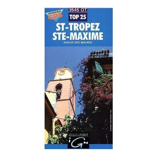 St-Tropez et Ste-Maxime - IGN 3545OT