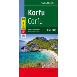 Korfu autótérkép - Freytag-Berndt