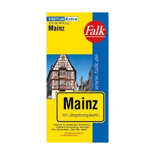 Mainz Extra várostérkép - Falk