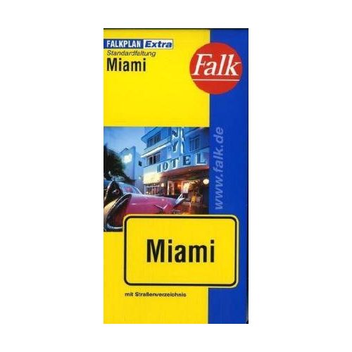 Miami, city plan - Falk Cityplan Extra