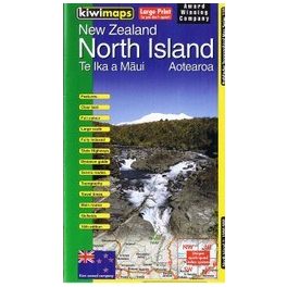 North Island térkép - Kiwimaps