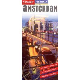 Amszterdam laminált térkép - Insight