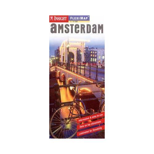 Amszterdam laminált térkép - Insight