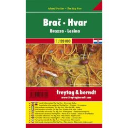 Brač, Hvar zsebtérkép - f&b AK 0705 IP