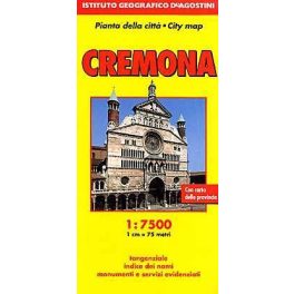 Cremona térkép - De Agostini