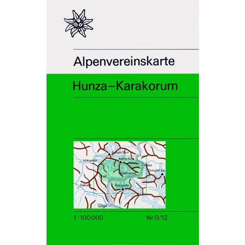 Hunza expedíciós térkép (0/12) - Alpenvereinskarte