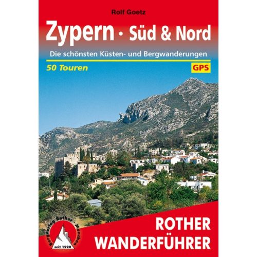 Cyprus, hiking guide in German - Rother