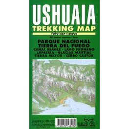 Ushuaia trekking térkép - Zagier y Urruty 