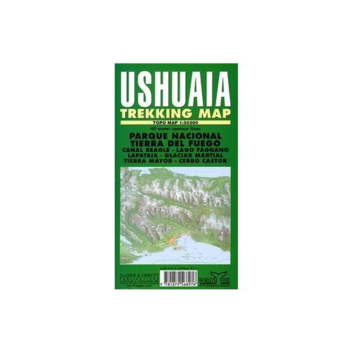 Ushuaia trekking térkép - Zagier y Urruty 
