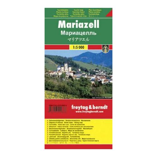 Mariazell, town plan - Freytag-Berndt
