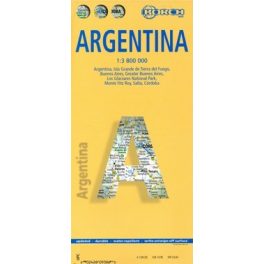 Argentina térkép - Borch