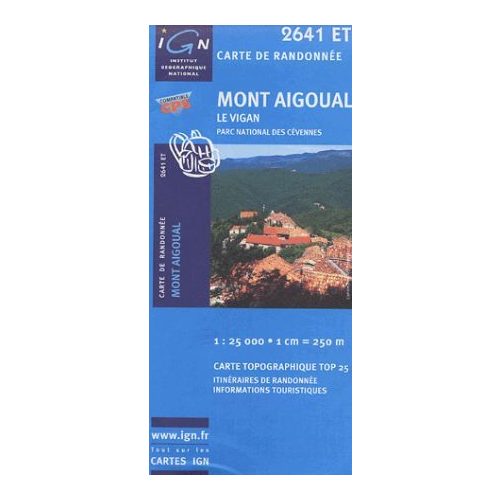 Mont Aigoual / Le Vigan - IGN 2641ET