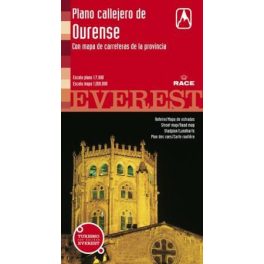 Ourense és környéke térkép - Everest