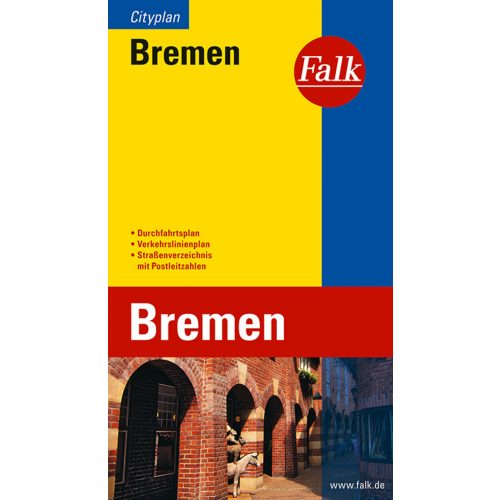 Bremen, city map - Falk