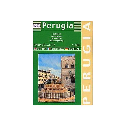 Perugia térkép - LAC