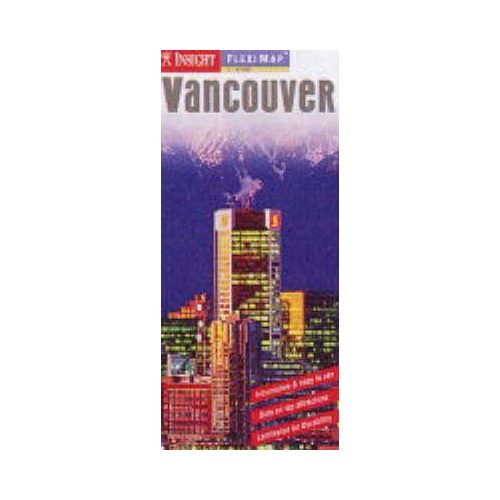 Vancouver laminált térkép - Insight