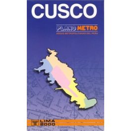 Cusco Metro térkép - Editorial Lima 2000