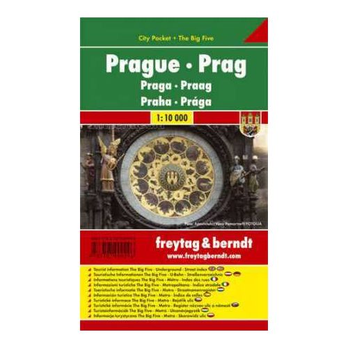 Prága zsebtérkép - Freytag-Berndt