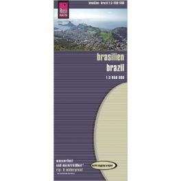 Brazília térkép - Reise Know-How