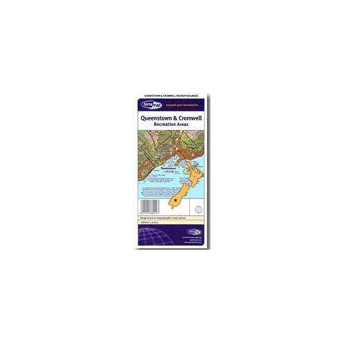 Queenstown & Cromwell Recreation Areas térkép - Terralink