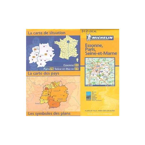 Essonne / Paris / Seine et Marne - Michelin 312