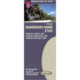 Dominikai Köztársaság, Haiti térkép - Reise Know-How
