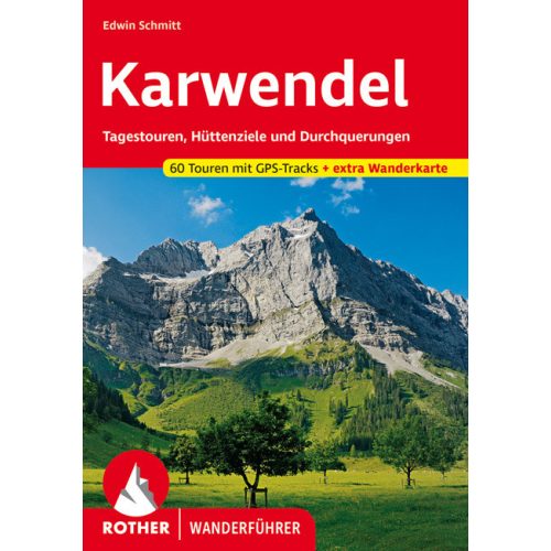 Karwendel, hiking guide in German - Rother