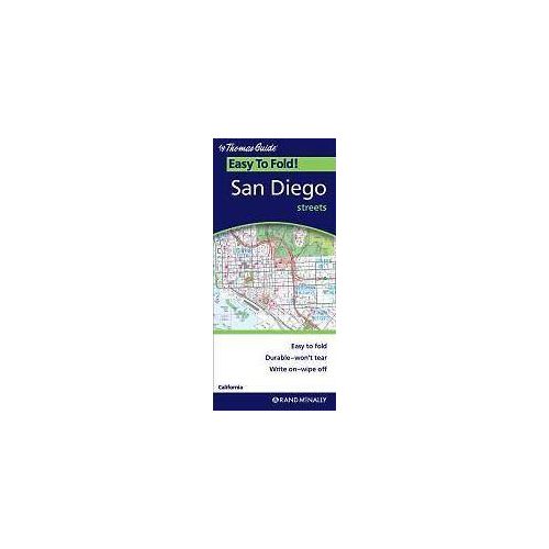San Diego (Kalifornia) térkép - Rand McNally (EasyToFold)