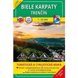 White Carpathians & Trenčín, hiking map (107) - VKÚ