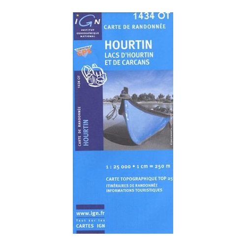 Hourtin / Lacs d'Hourtin et de Carcans - IGN 1434OT