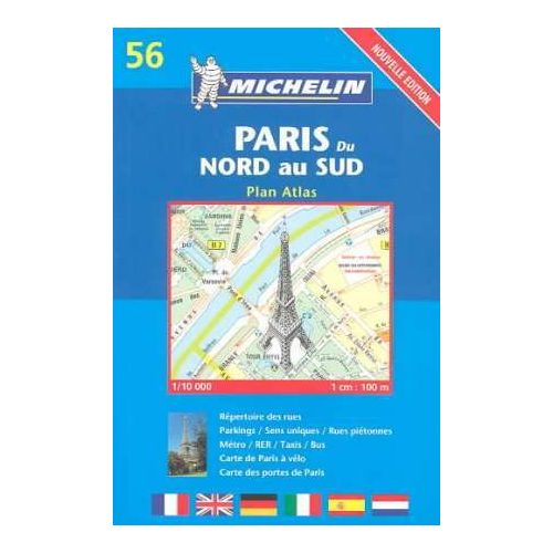 Párizs atlasz - Michelin 56