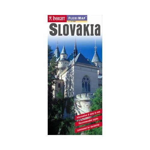 Szlovákia laminált térkép - Insight