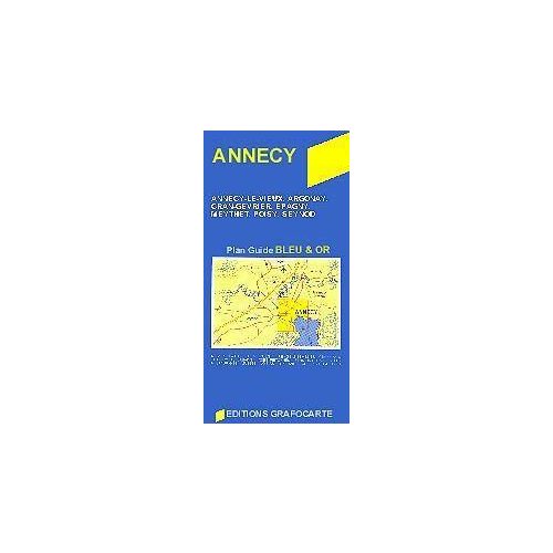 Annecy várostérkép - Grafocarte