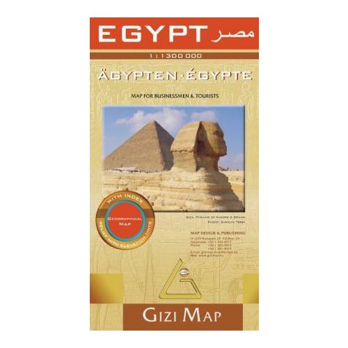 Egypt, travel map - Gizimap