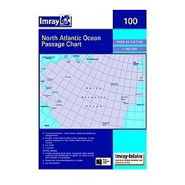 North Atlantic Ocean Passage Chart 100 - Imray
