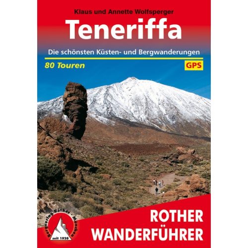 Tenerife, német nyelvű túrakalauz - Rother