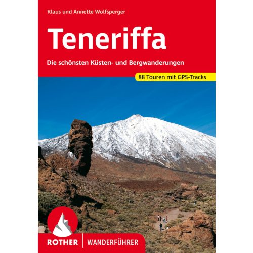 Tenerife, német nyelvű túrakalauz - Rother