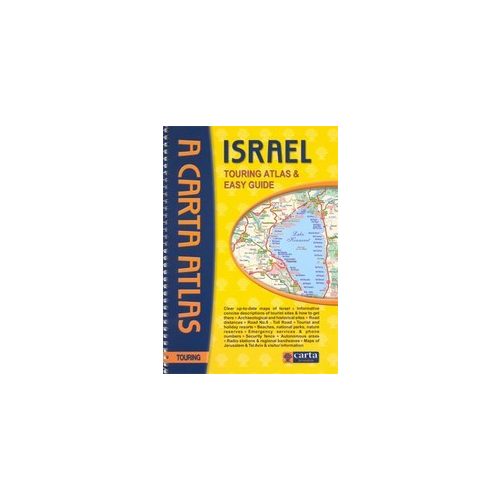 Izrael (Touring Atlas and Easy Guide) atlasz - Carta