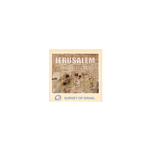 Jeruzsálem - Óváros térkép - Ha-Merkaz 