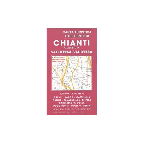 Chianti Classico: Val di Pesa - Val d'Elsa térkép (No 512) - Multigraphic 