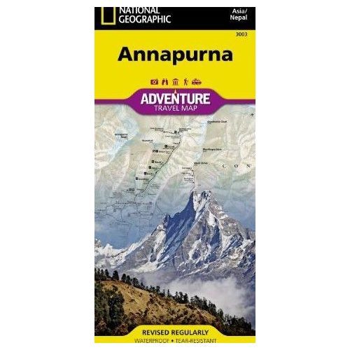 Annapurna térkép - National Geographic