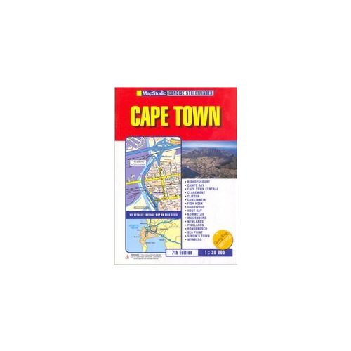 Cape Town (Concise Streetfinder) atlasz - Map Studio